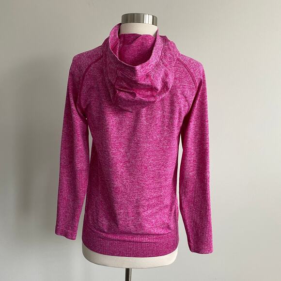 The North Face Go Seamless Pullover Hoodie Long Sleeve Pink M - Picture 8 of 12